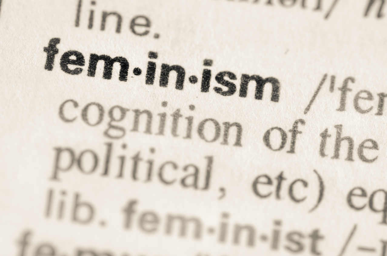 Dictionary definition of word feminism